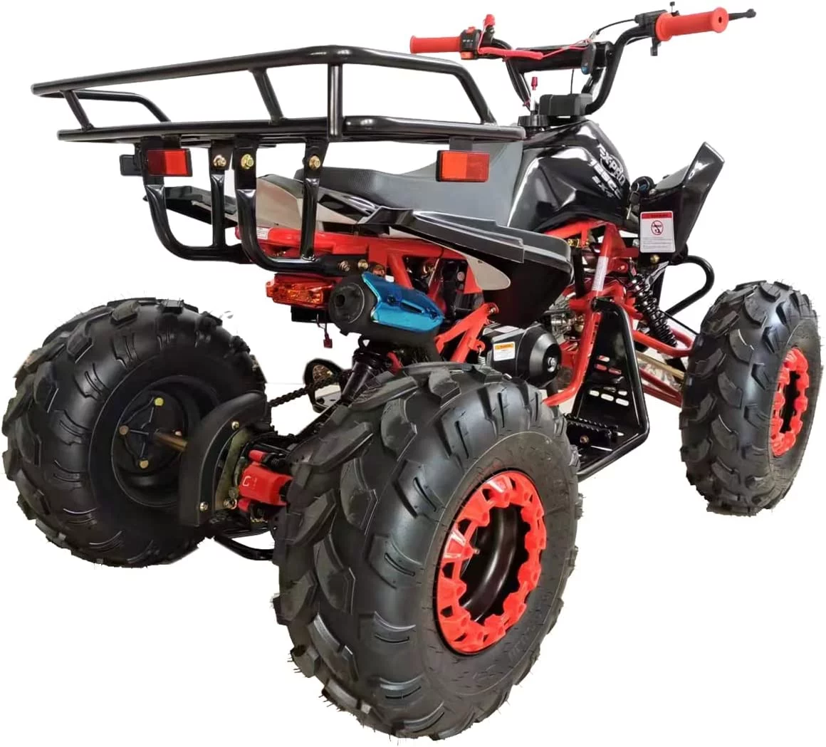 X-Pro Brand New Blast 125cc ATV with Automatic Transmission Reverse LED Headlights Big 19"/18" Tires - Curated Treasures Market