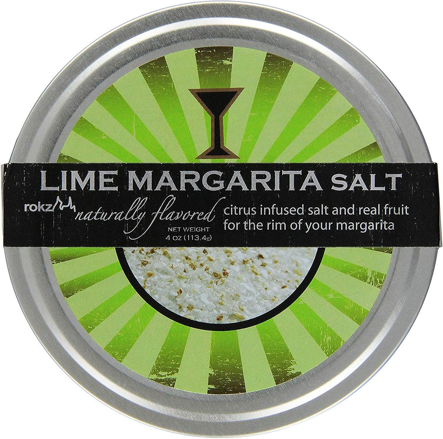 Margarita Cocktail Kit - Set of Rocks Glasses | Stainless Cocktail Shaker & Jigger | Citrus Squeezer | Rokz Lime Infused Margarita Salt | Recipe Cards. Accessories to Craft Perfect Margaritas at Home!