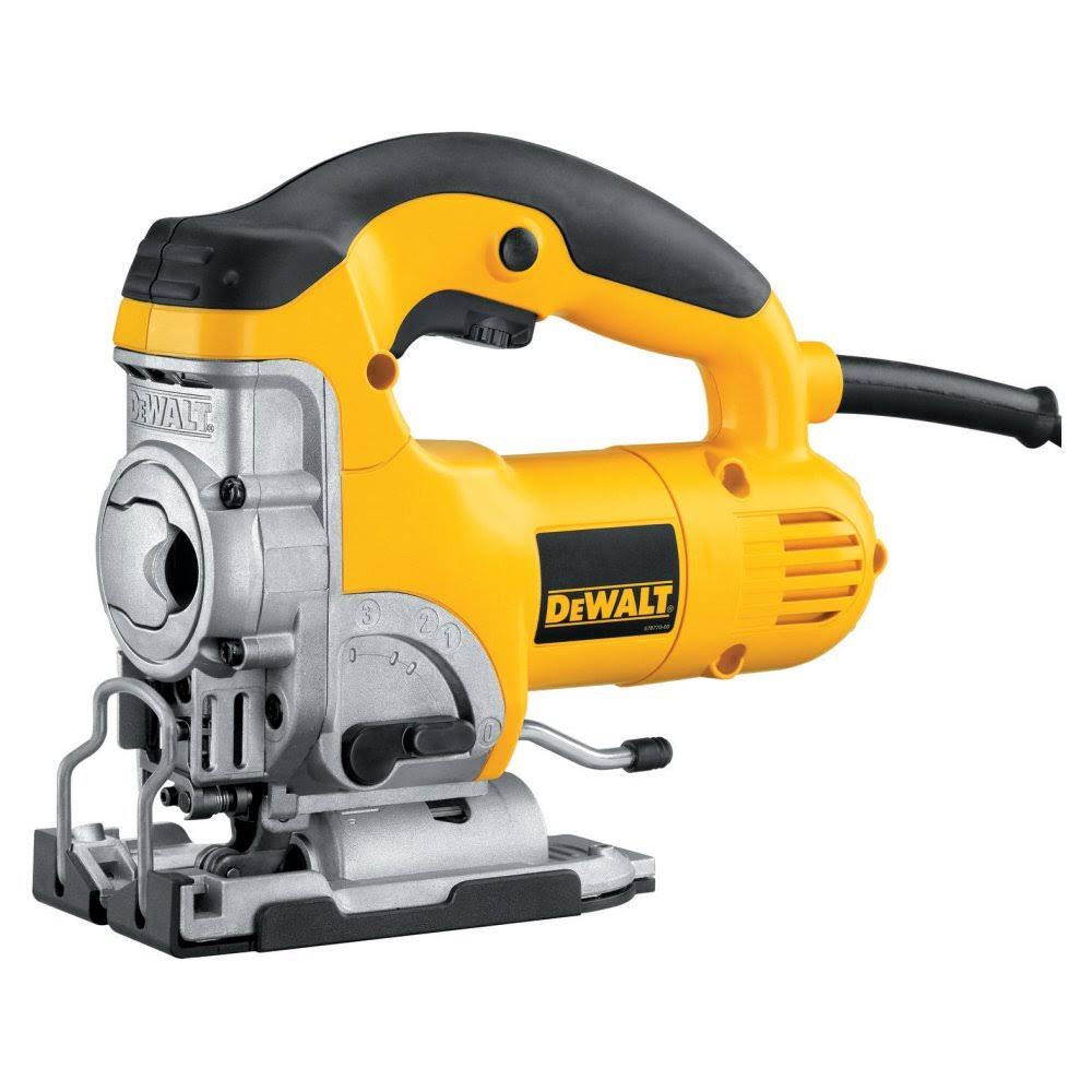 DeWalt DW331KR 1 in. Variable Speed Top-Handle Jigsaw Kit