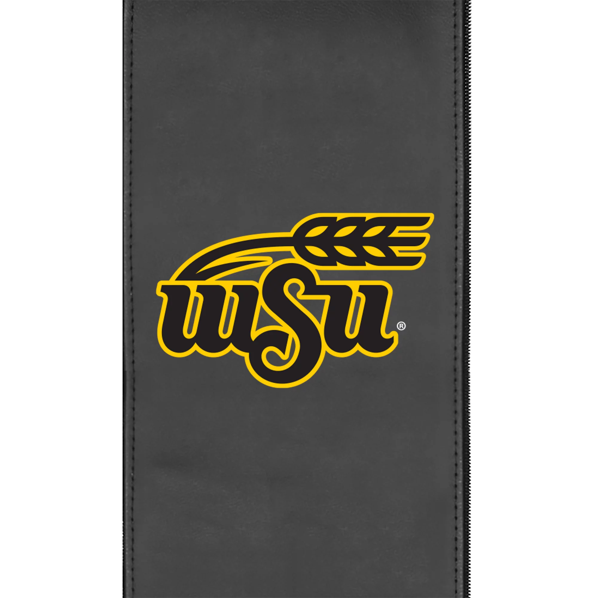 Wichita State Primary Logo Curve Task Chair with Zipper System