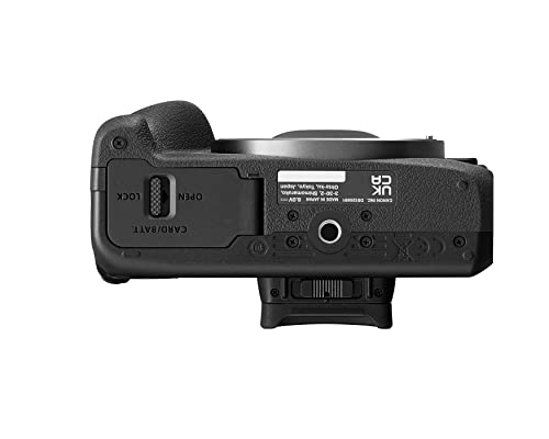 Canon EOS R100 Mirrorless Camera RF-S18-45mm F4.5-6.3 is STM Lens Kit, 24.1 Megapixel CMOS (APS-C) Sensor, 4K Video, RF Mount, Black