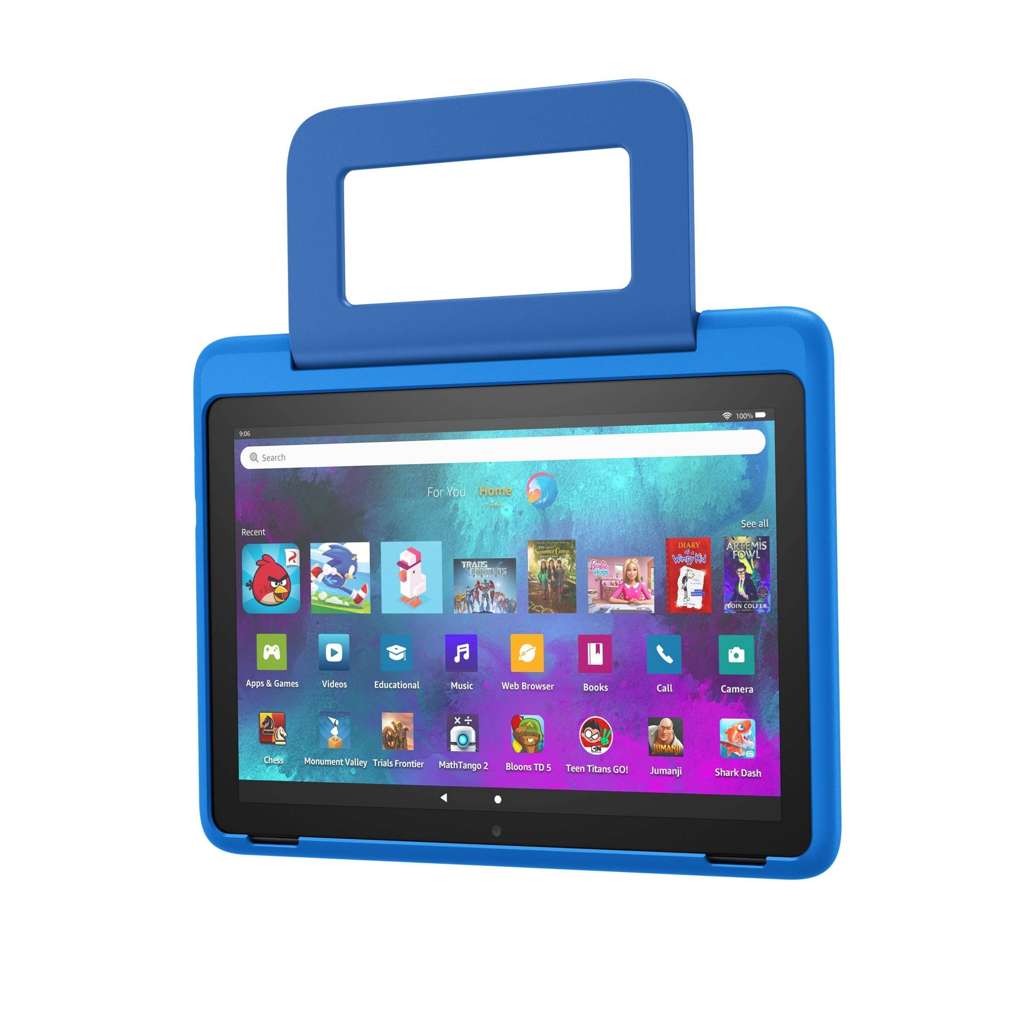 Amazon - Fire HD 10 Kids Pro - 10.1x22 - Tablet - 32 GB - Sky Blue