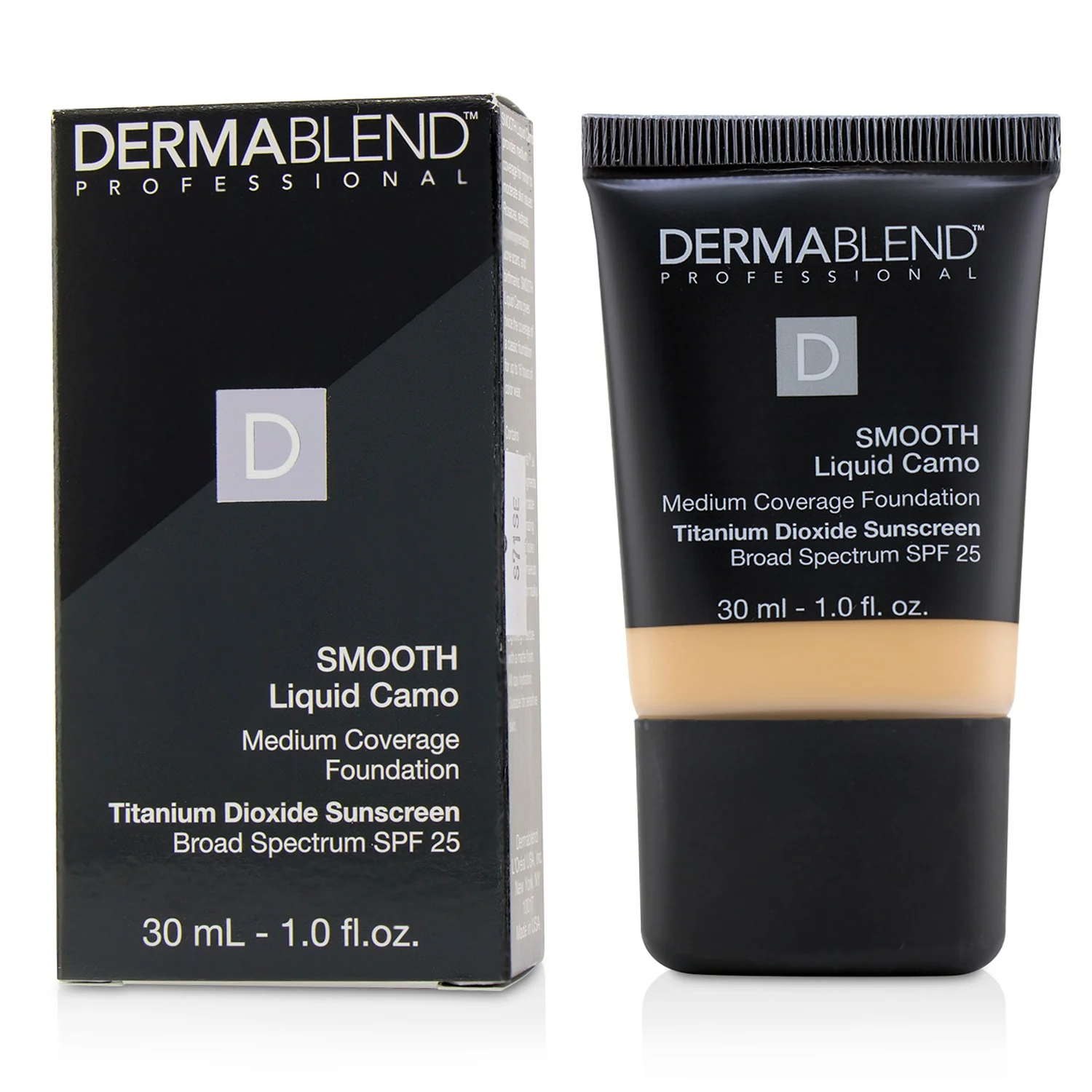 Dermablend Smooth Liquid Camo Foundation SPF 25 (Medium Coverage) - Bisque (30W)  30ml/1oz