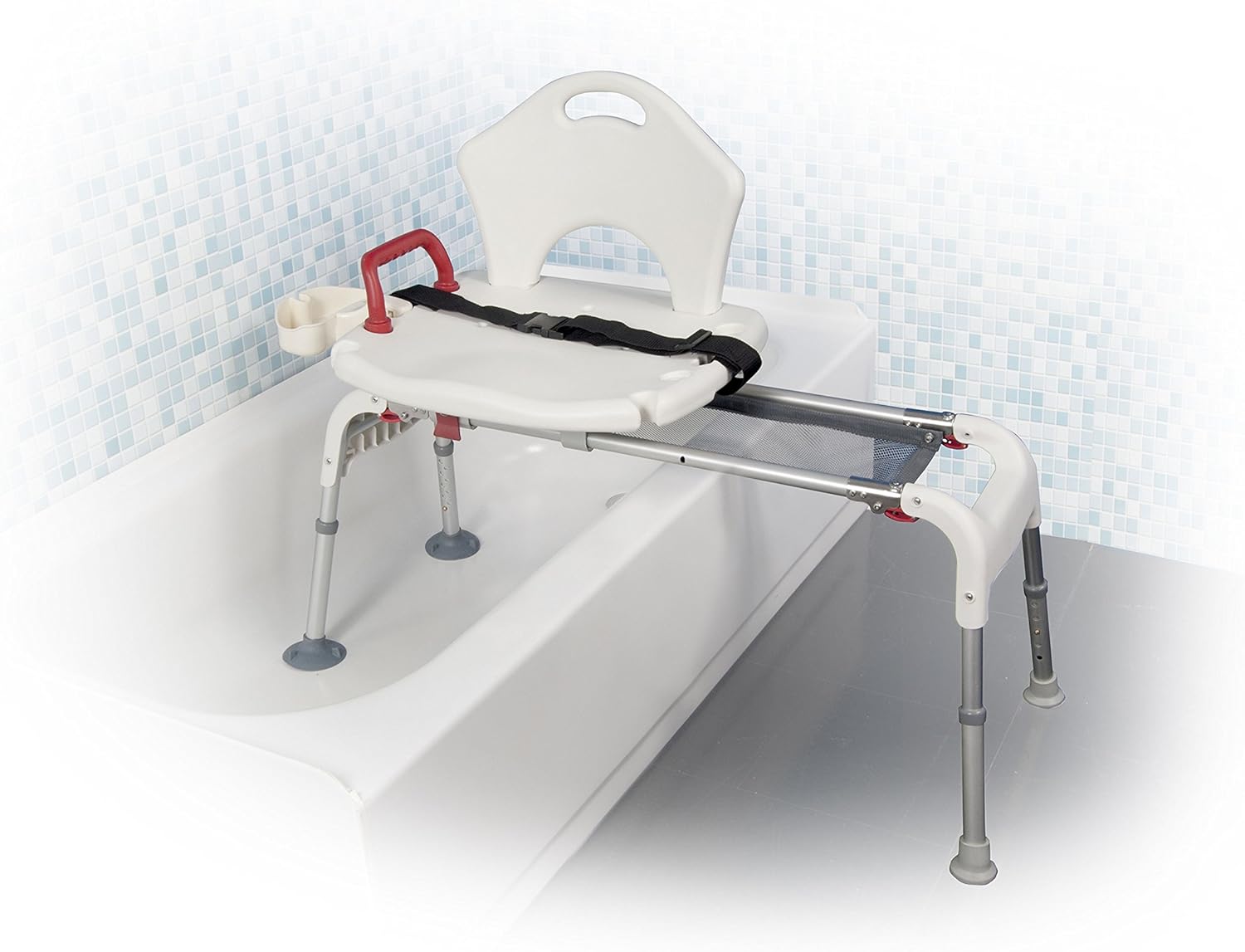 Drive Medical RTL12075 Folding Universal Sliding Transfer Bench