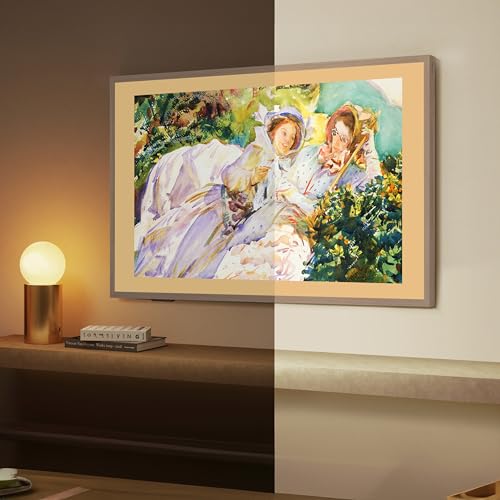 Hisense 65-Inch Class QLED 4K S7N CanvasTV? Series Dolby Vision HDR Google Smart TV (65S7N, 2024 Model) - Art Mode, Anti-Glare Panel, Hi-Matte Display, Frame & UltraSlim Wall Mount Included, 144Hz