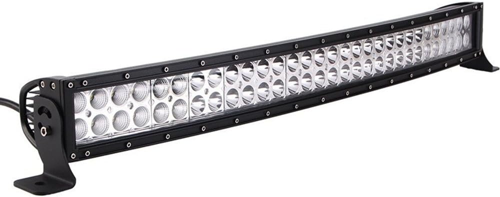 Lumitek 288w 50inch Curved Led Light Bar Spot Flood Combo Beam Light Bar Off-road Led Bar for ATV JEEP Off Road SUV 4wd IP67 12V Car Led Bar Light…