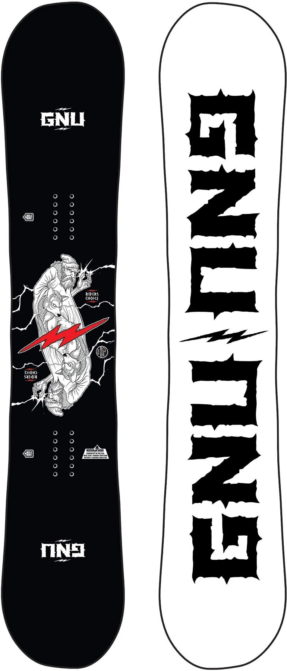 Gnu 2021 Riders Choice - 166W Snowboard