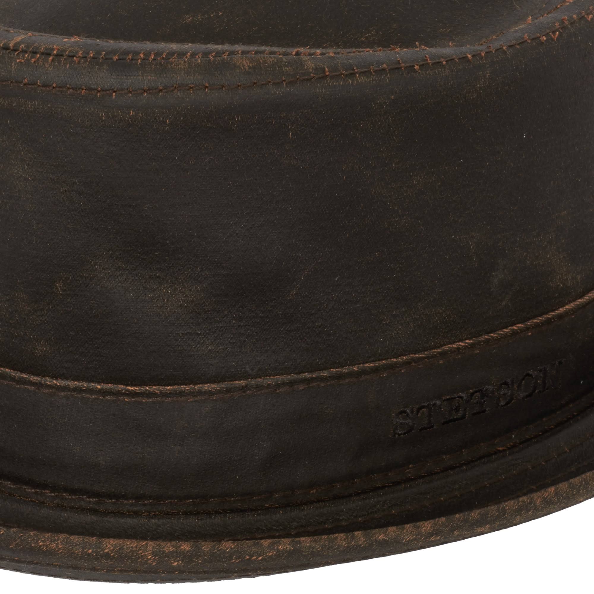 Stetson - Odenton Pork Pie Hat - Brown - XL