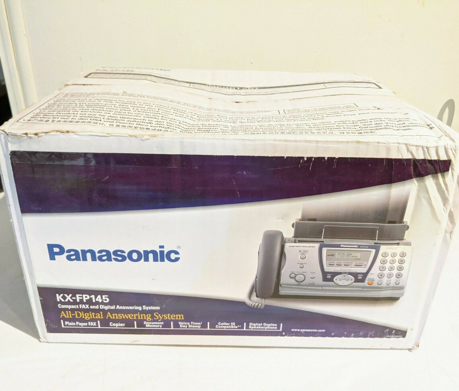 Panasonic KX-FP145 Slim-Design Fax Machine with Answering System