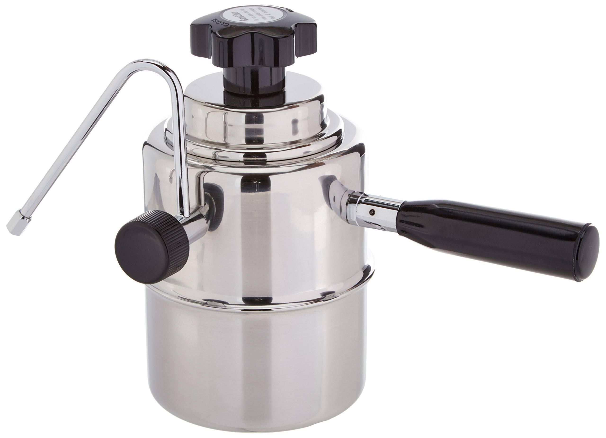 Stainless Steel Stove Top Cappuccino Steamer