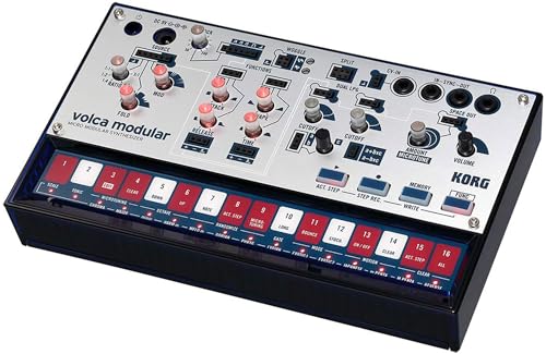 Korg Volca Modular Synthesizer Bundle with Power Supply and Austin Bazaar Polishing Cloth