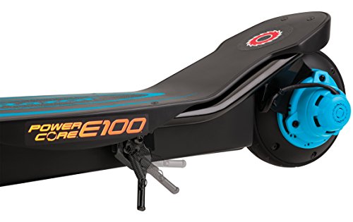Razor Power Core E100 Electric Scooter - 100w Hub Motor, 8" Air-Filled Tire, Up to 11 mph and 60 min Ride Time, for Kids Ages 8 and Up