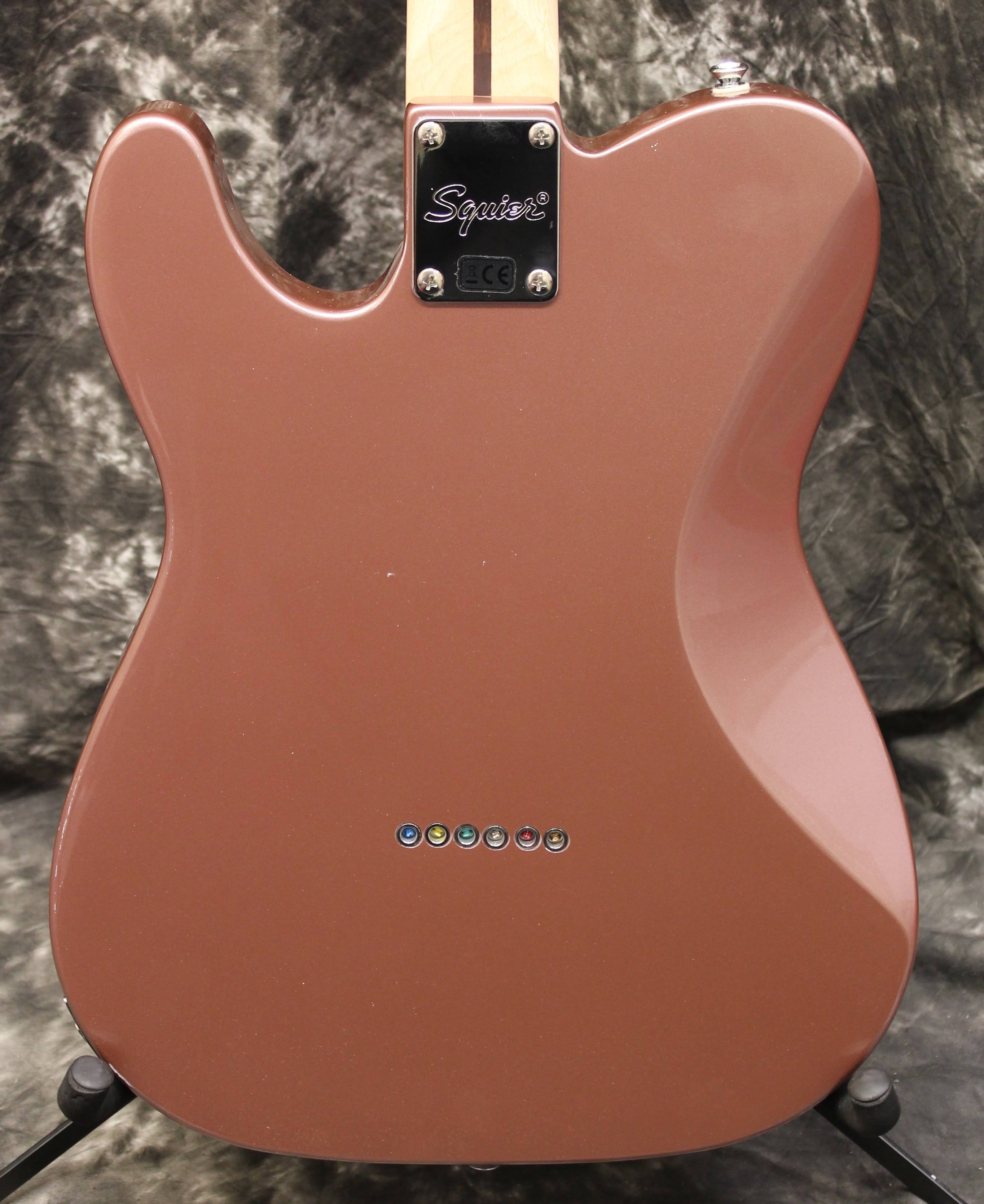 Squier Affinity Series Telecaster Deluxe Electric Guitar Burgundy Mist