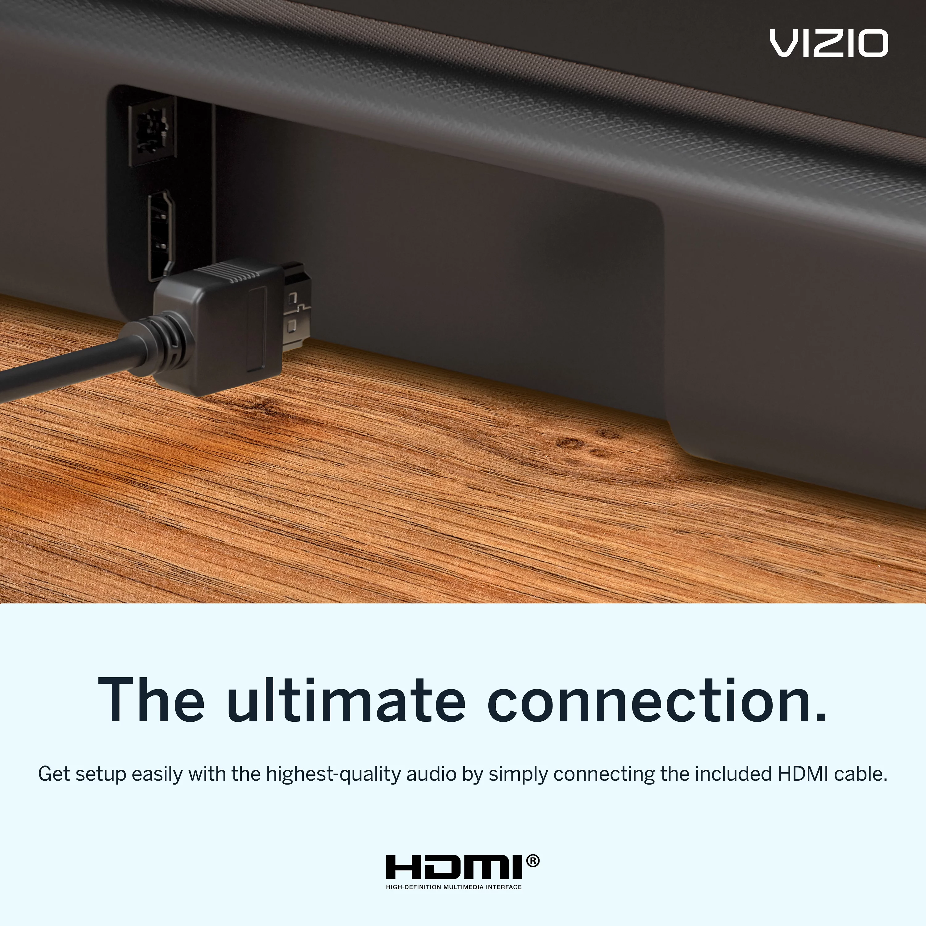 VIZIO M-Series 2.1 Premium Sound Bar with Dolby Atmos, DTS:X, Wireless Subwoofer M215a-J6