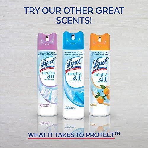 Lysol Neutra Air Sanitizing Spray, Fresh, 10 oz