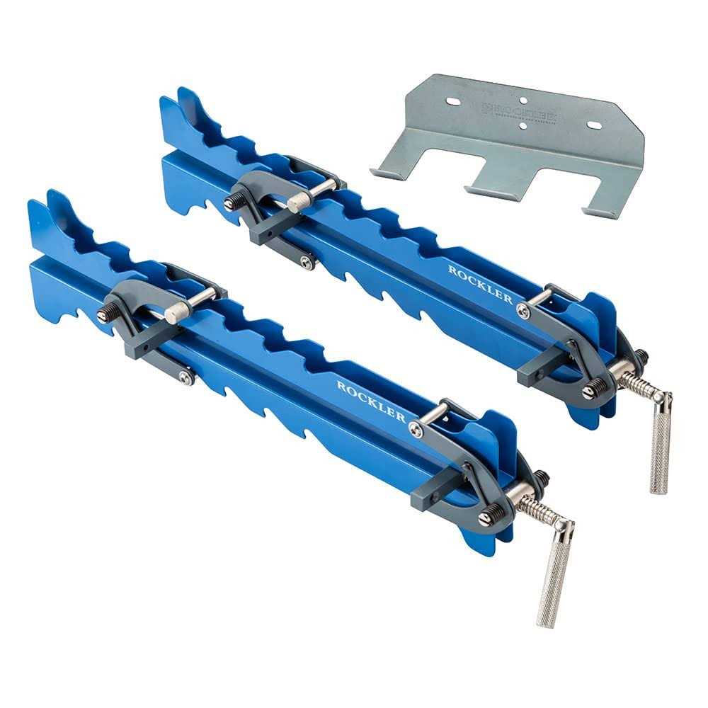 ROCKLER Mini Deluxe Panel Clamps Powerful Four-Way Pressure Cabinet Clamps