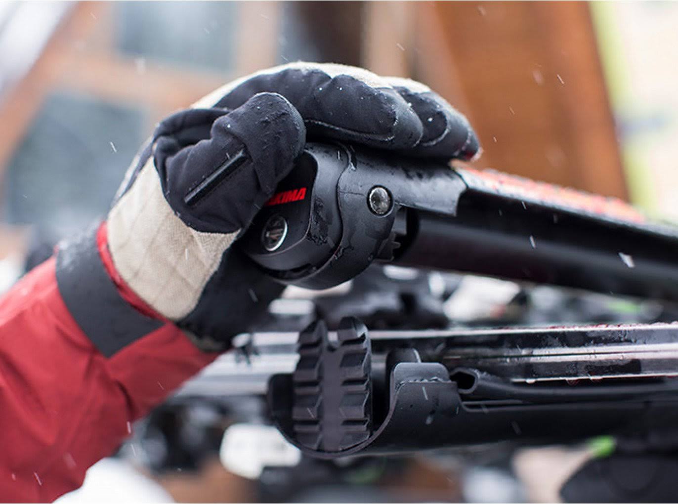 Yakima Fatcat 6+ Ski and Snowboard Mounts with SKS Locks - Black, Size: One Size