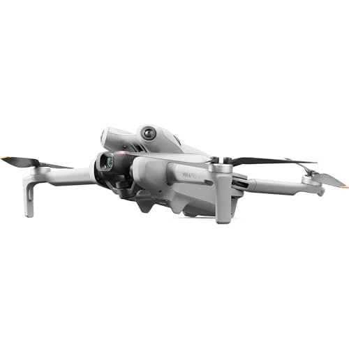 DJI Mini 4 Pro Drone Fly More Combo with RC 2 Controller (With Screen) Folding Drone with 4K Video, Under 249g, 34 Mins Flight Time, Vision Sensing 3 Batteries Bundle with 128GB Memory Card, CPS 2 Year Warranty + Pilot Kit