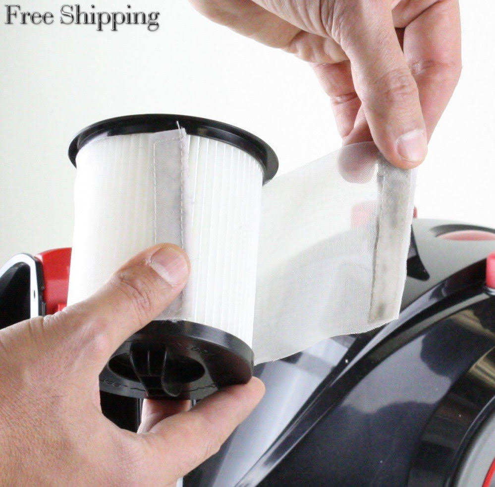 Ovente Bagless Canister Cyclonic Vacuum with HEPA Filter, Comes with pet/sofa