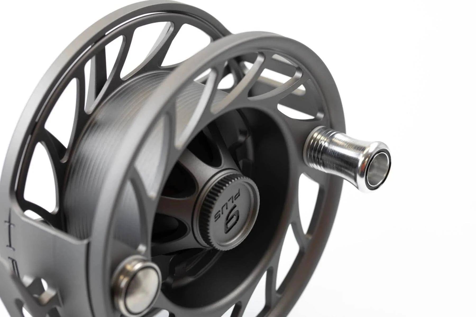 Hatch 11 Plus Gen 2 Finatic Fly Reel - Large Arbor - Gray/Black