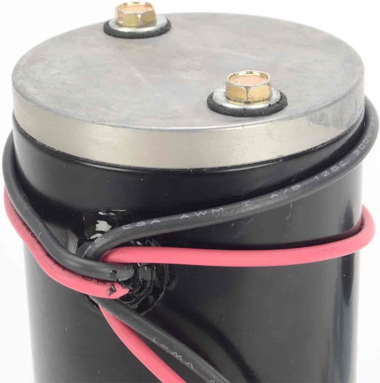 JEGS High Performance Ultra-Quiet Electric Fuel Pump | 160 GPH | 1/2 “ NPT Inlet/Outlet Ports | For Carbureted Applications Up To 1,000 Horsepower | Gasoline Only | Made In USA