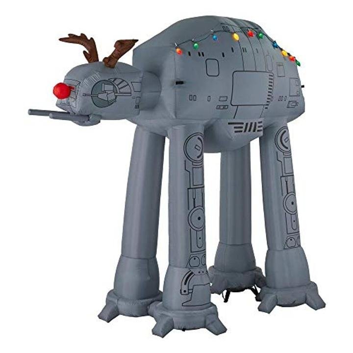 Gemmy 8.5Ft. Tall Christmas Inflatable Airblown Star Wars at-at Indoor/Outdoor Holiday Decoration