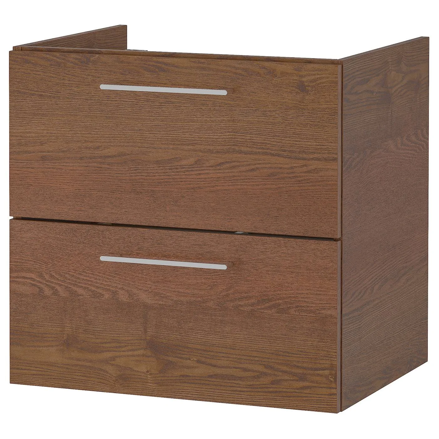 IKEA - GODMORGON Sink Cabinet with 2 Drawers, Brown Stained Ash Effect, 23 5/8x18 1/2x22 7/8 00457909