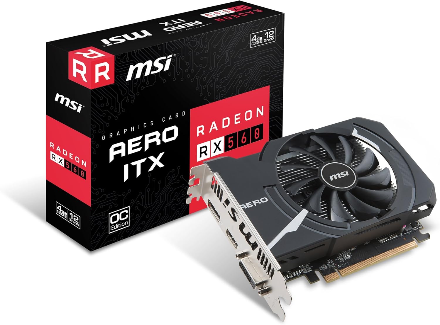 MSI Gaming Radeon RX 580 256-bit 4GB GDRR5 DirectX 12 VR Ready CFX Graphcis Card (RX 580 GAMING X 4G)