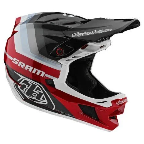 Troy Lee Designs D4 Carbon Freedom 2.0 Helmet - Black-Red