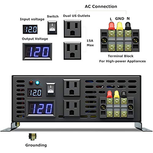Pure Sine Wave Power Inverter Converter