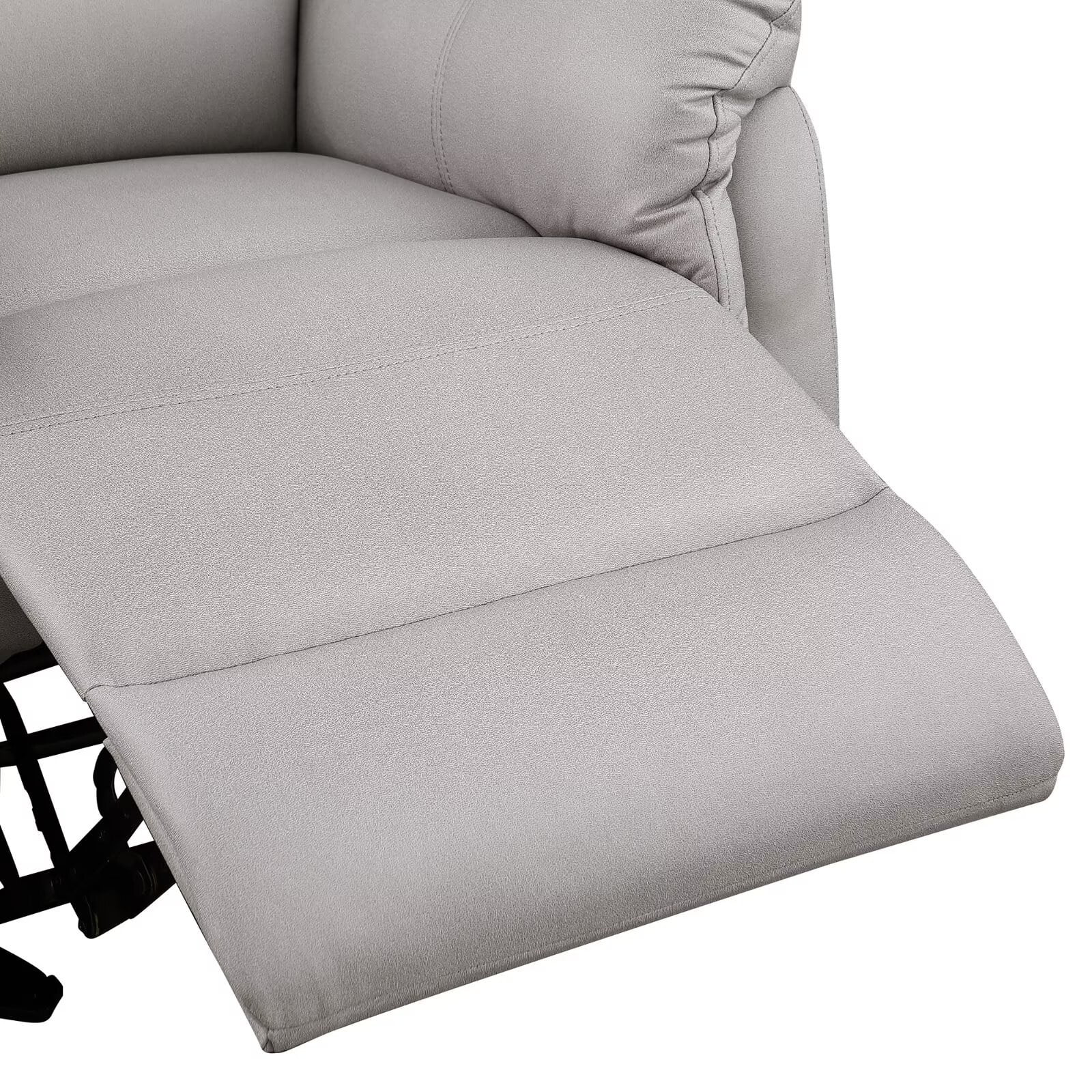 Morden Fort   Arm Chair Accent Microfiber  Recliner  for Living Room Bedroom White