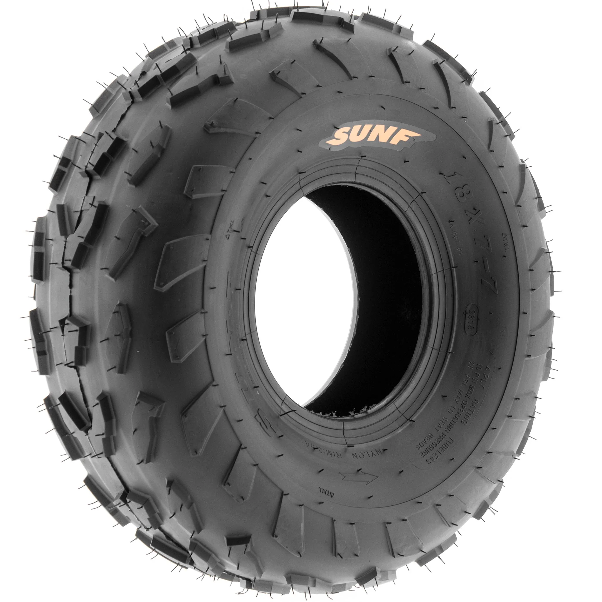 SunF All Trail ATV UTV Tires 18x7-7 4 PR A007 (Pair of 2)