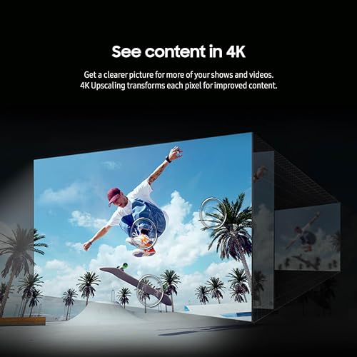 SAMSUNG Class Crystal UHD 4K DU7200 Series HDR Smart TV w/Object Tracking Sound Lite (Renewed)