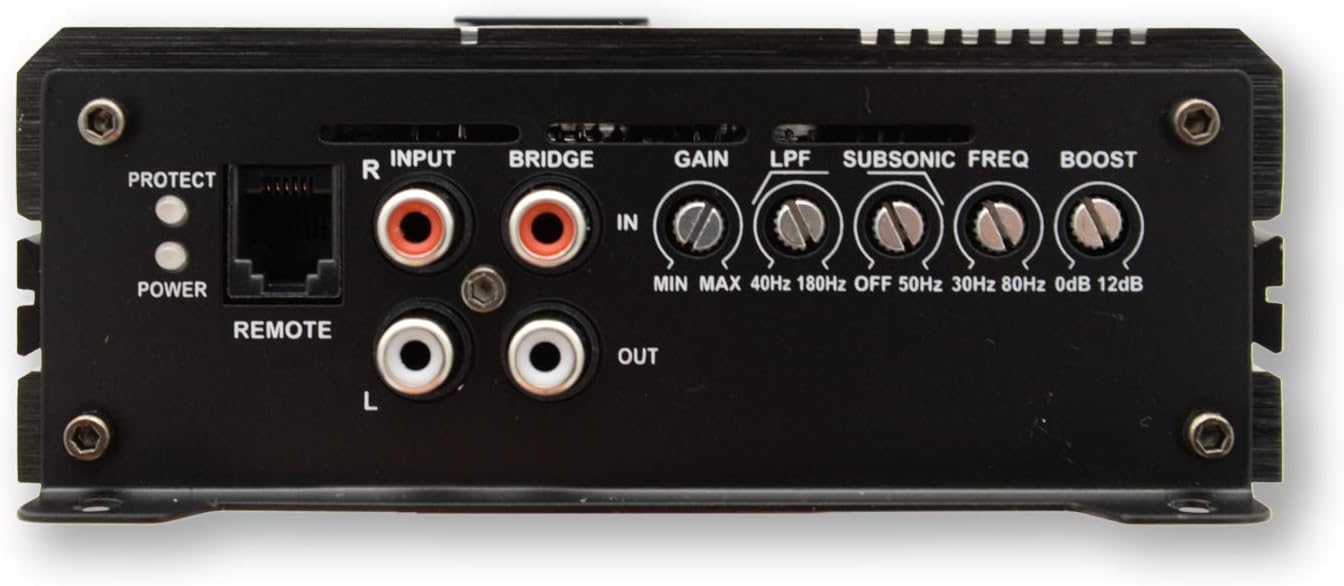 CT Sounds CT-1500.1D Compact Class D Car Audio Monoblock Amplifier, 1500 Watts RMS
