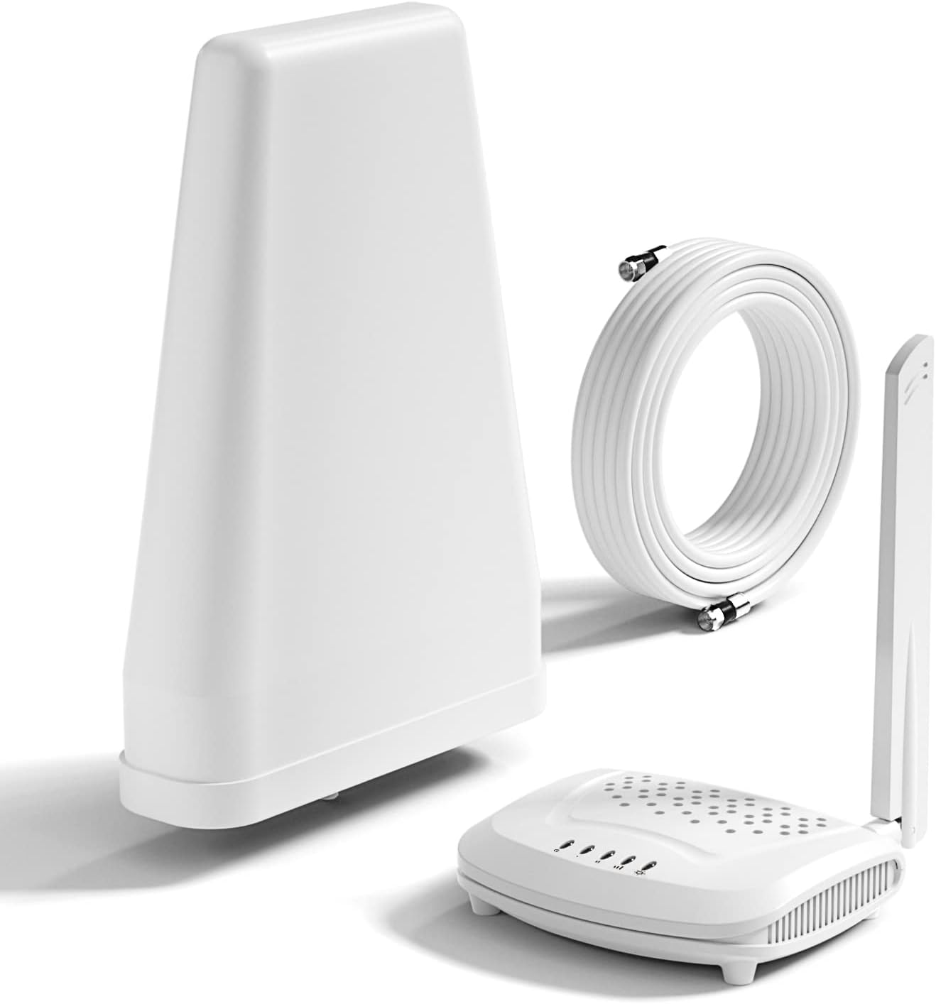 SolidRF Cell Phone Signal Booster for Home, Band 12/17/13/5/2/25 SOHOMAX Covarage Up to 2,000 sq ft, Cell Phone Signal Amplifier Suitable for Apartment/Cottage All U.S. Carriers FCC Approved