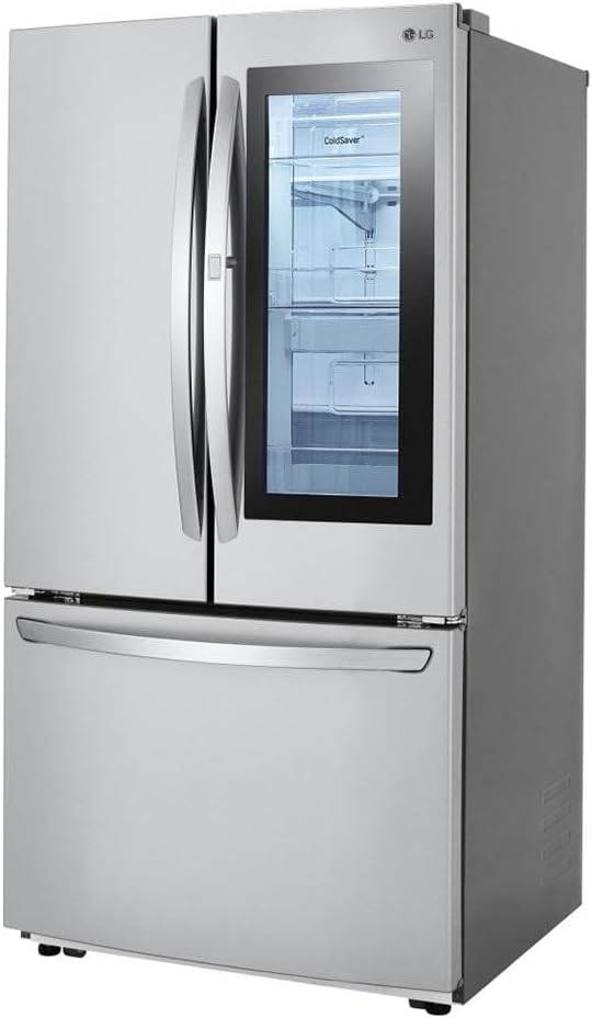 LG LFCS27596S 27 Cu.Ft. Door-in-Door InstaView French-Door Refrigerator (2019)