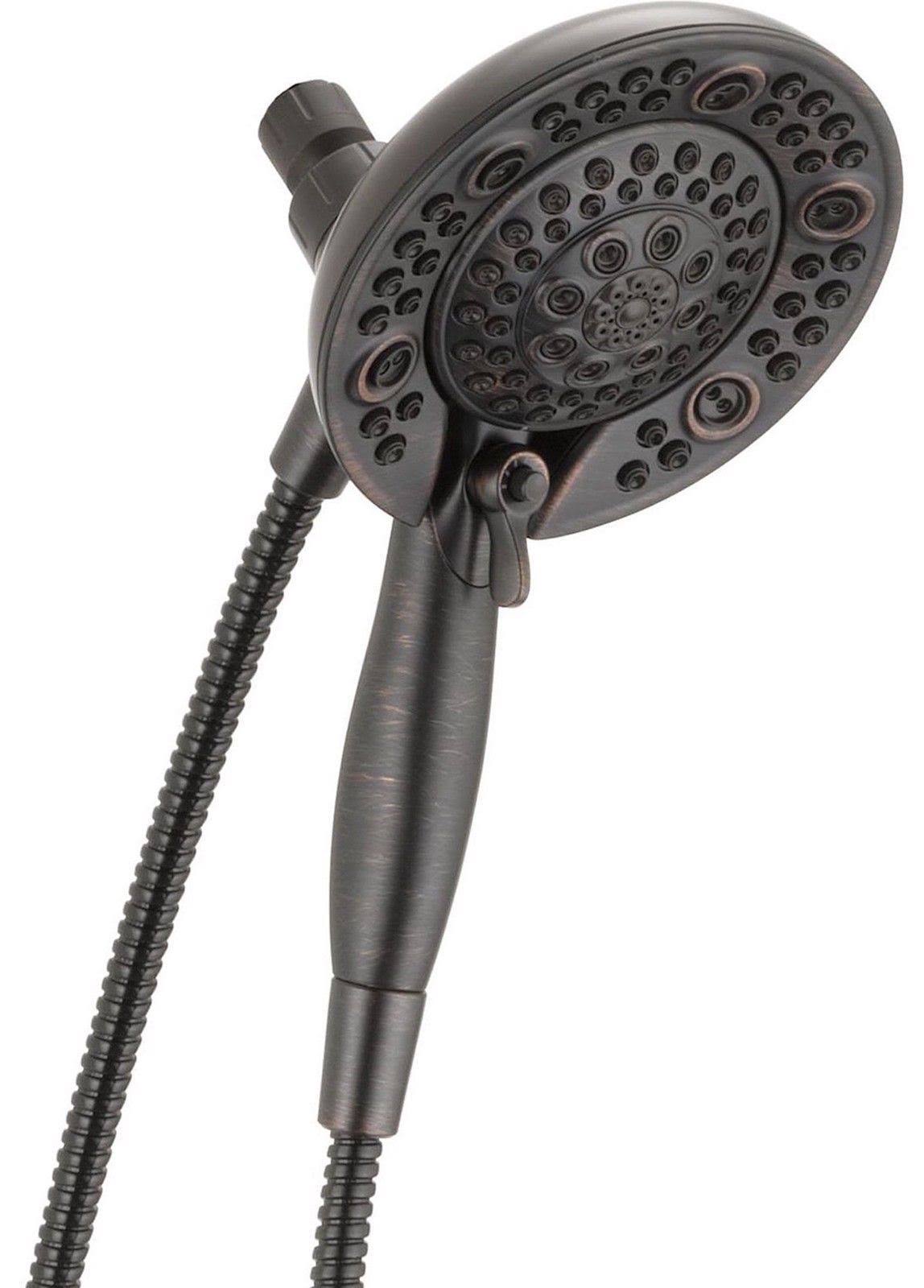 Delta 75588rb In2ition 2.5 GPM Dual Hand Held Rain Shower Heads 2 in 1 Combo... - Venetian Bronze