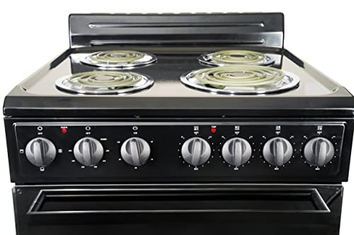 Premium Levella Electric Range with 4 Coil Burners and Single Oven