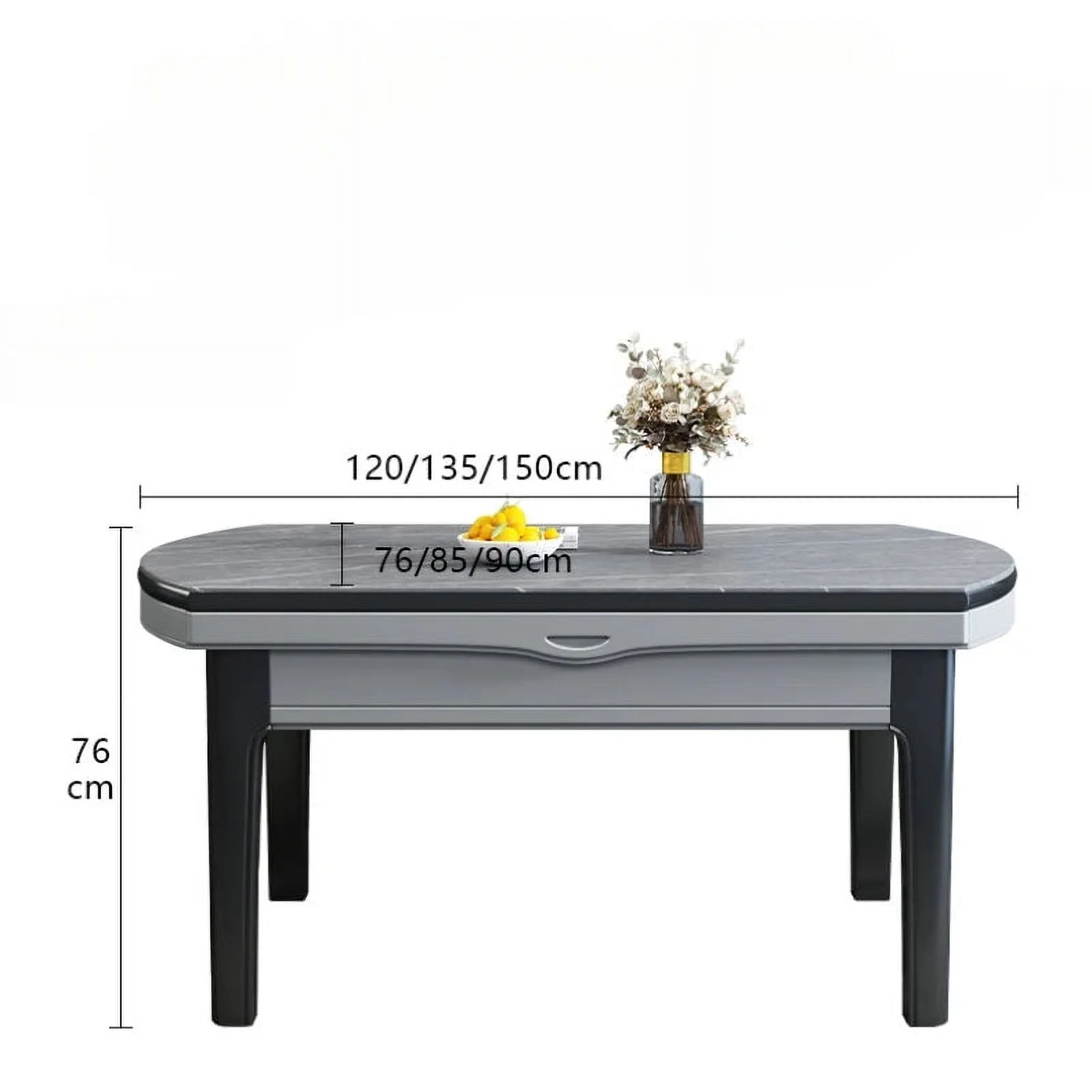 Luxury Modern Dining Tables Extendable Wooden Living Room Kitchen Dining Tables Coffee Nordic Mesa Comedor Home Furniture SR50DT