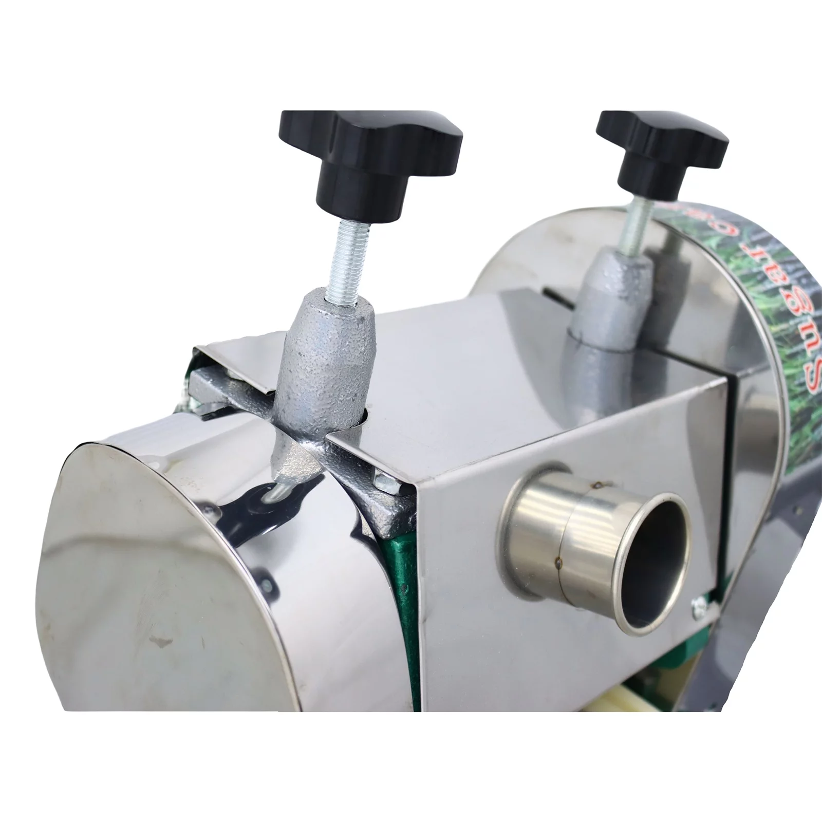 INTSUPERMAI Commercial Manual Sugar Cane Ginger Sweet Sorghum Masticating Juicer Press Two Knives