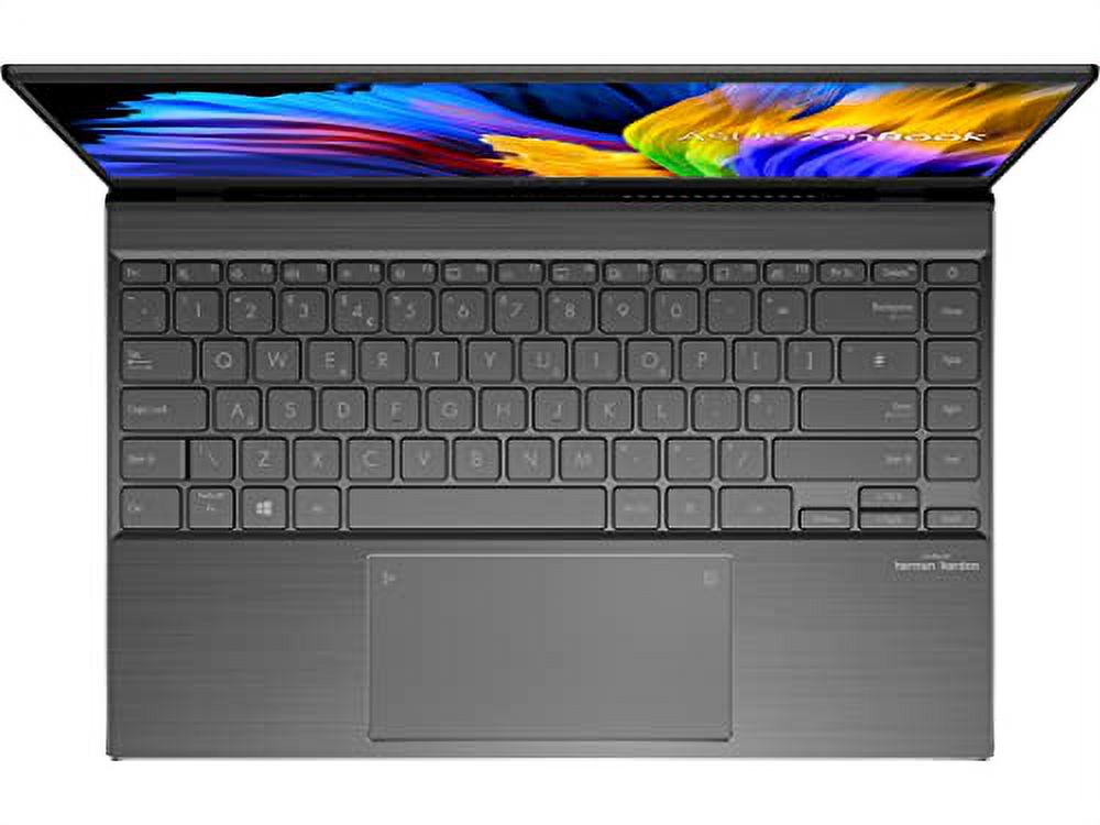 Asus 2022 Zenbook 14'' FHD Laptop, AMD 5th Gen Ryzen 5-5500U, 8GB RAM, 1TB PCIe SSD, Backlit Keyboard, NVIDIA GeForce MX450, HD Webcam, Windows 11 Home, Light Gray, 32GB Snow Bell USB Card