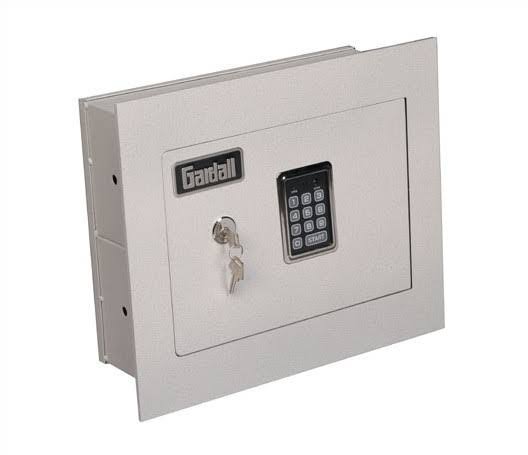 Gardall Concealed Commercial Wall Safe Lock Type: Electronic and Key Lock, Size: 4x22 Deep