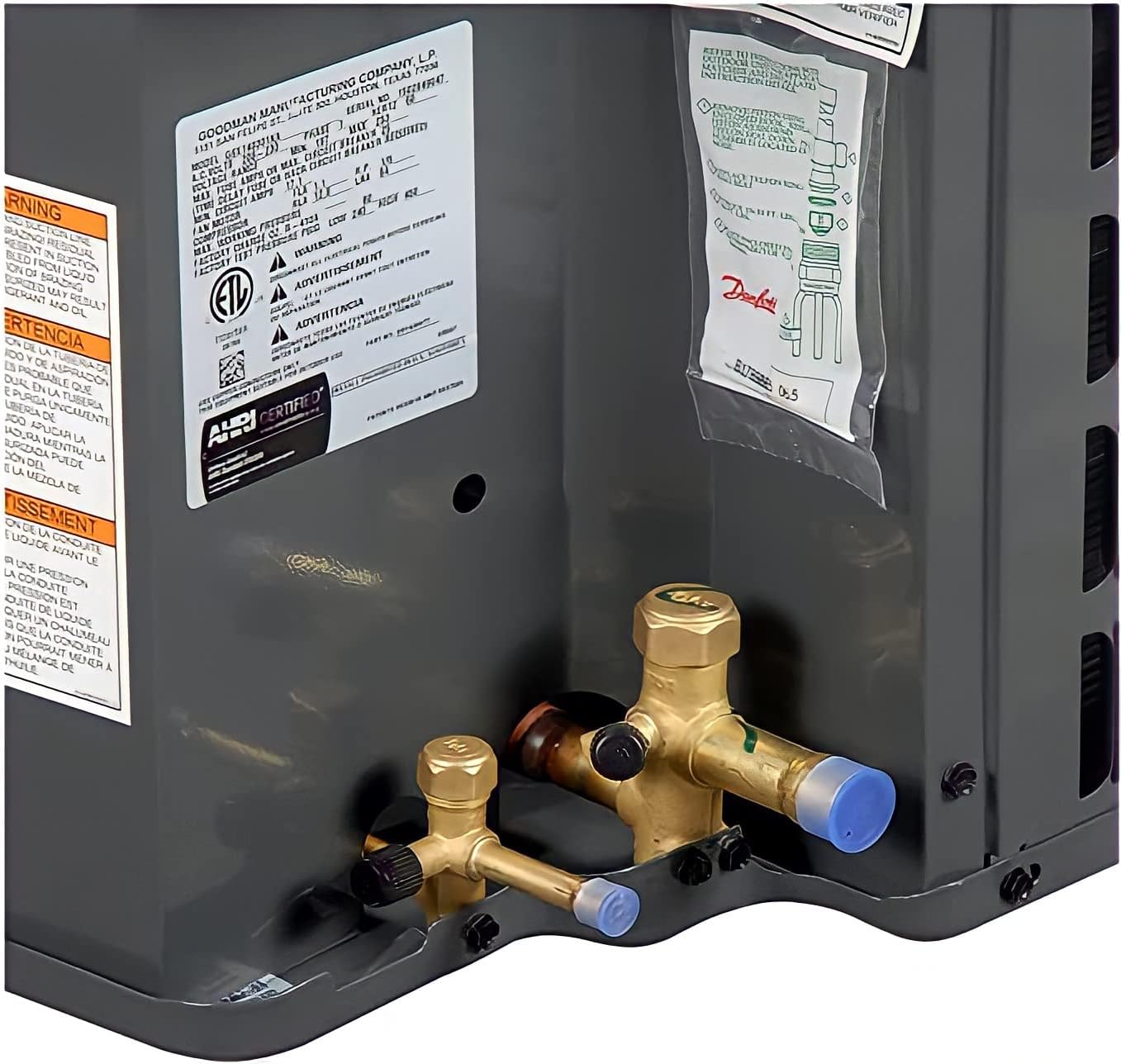 Goodman 18 SEER 5 Tons R-410A Air Conditioner with Split System - Integrated Communicating ComfortBridge Tech, 208/230 V, 1 Phase, 60 Hz - GSXC180601