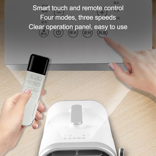 4400BTU Portable Air Conditioners Portable AC With Remote Control for Room Warm Cold Mode Low Noise Air Cooler for Outdoor Camping Bedroom Office