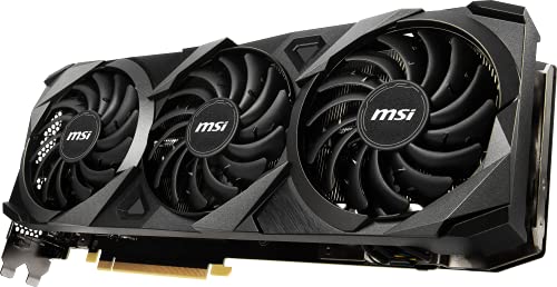 MSI Gaming GeForce RTX 3080 Ti Gaming X Trio 12G Computer Gaming Graphics Card 12GB GDRR6X 320-Bit HDMI/DP Nvlink Torx Fan 3 Ampere Architecture OC, NVIDIA GPU Video Cards for Gaming PC (Renewed)