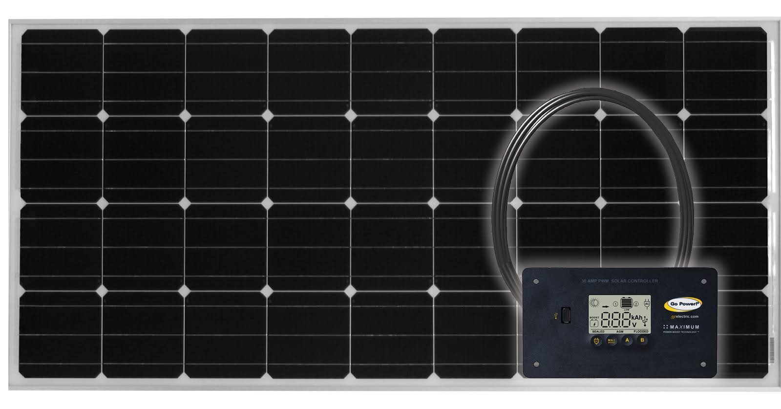 Go Power Overlander-e 160 Watt Solar Expansion Kit