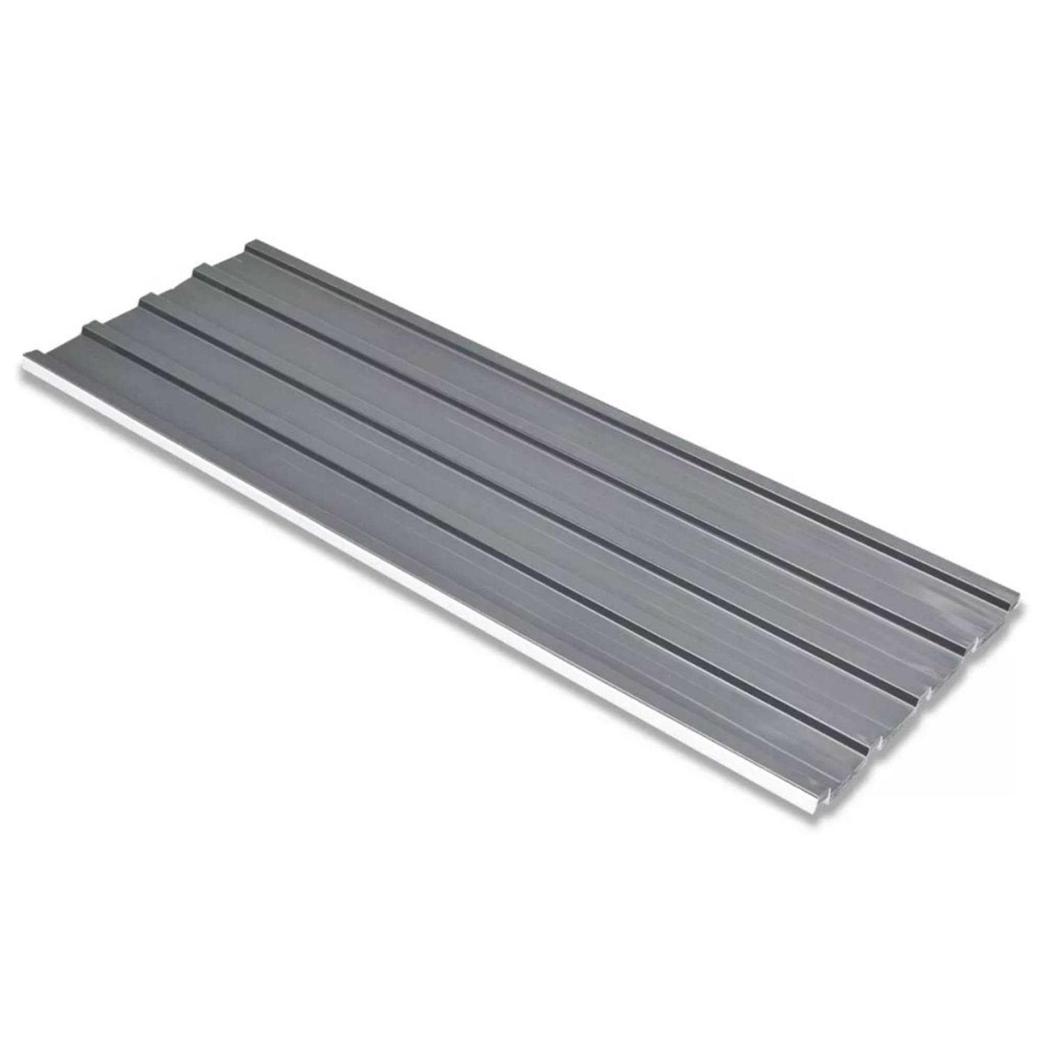 vidaXL Roof Panels 12 pcs Galvanized Steel - Shop Hardware Tools Online Store