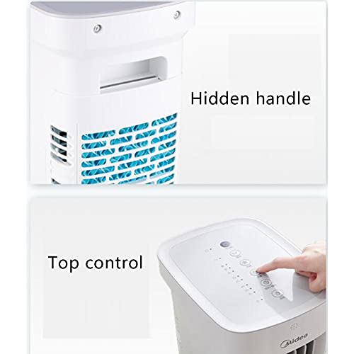 3-in-1 Evaporative Air Cooler,Mobile Air Conditioner Tower Fan Cooling & Humidifier & Purifier,3 Speed,3 Modes Oscillation 7h Timer for Home,Office