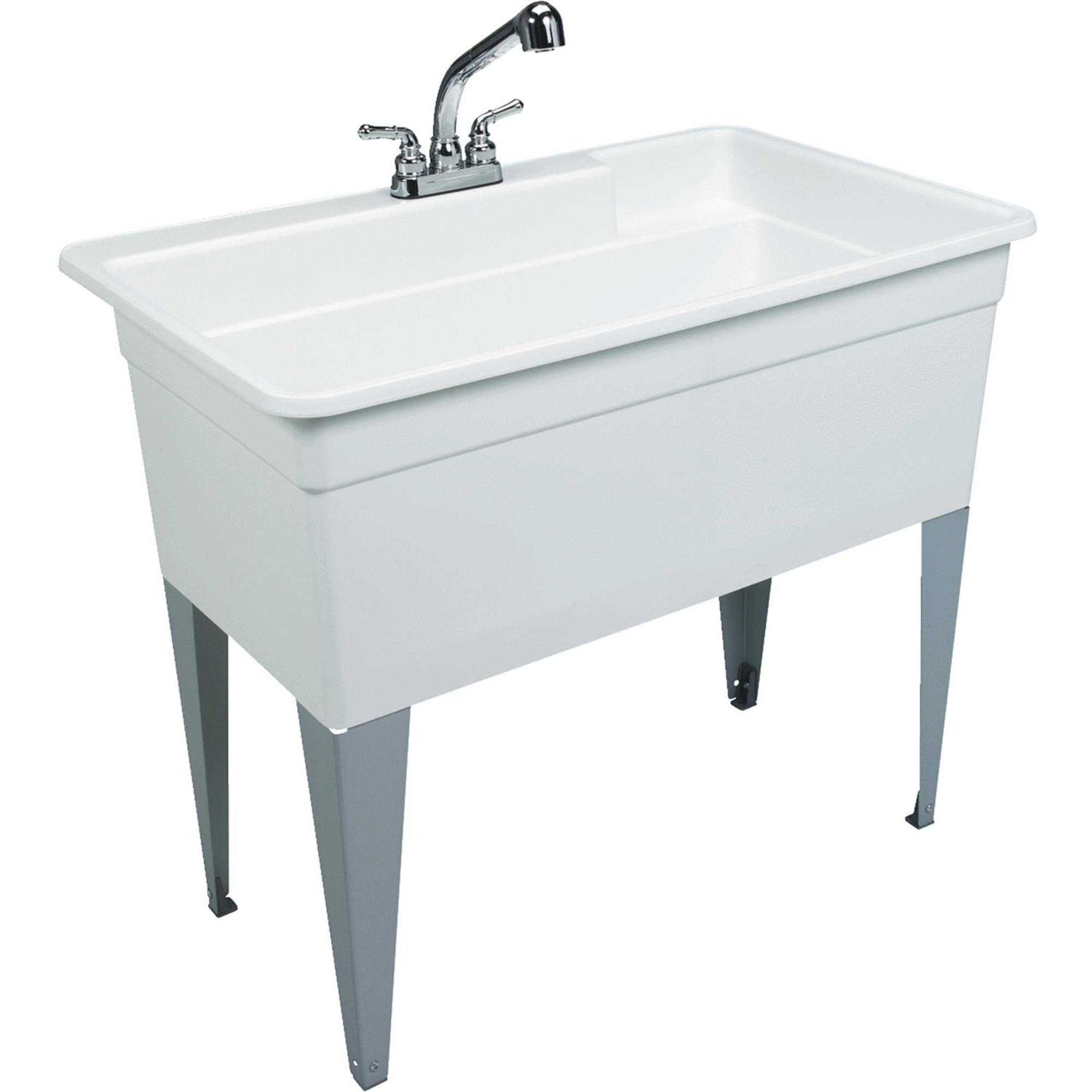 BigTub Utilatub 36-Gallon Floor-Mount Combo Utility Tub - Shop Hardware Tools Online Store
