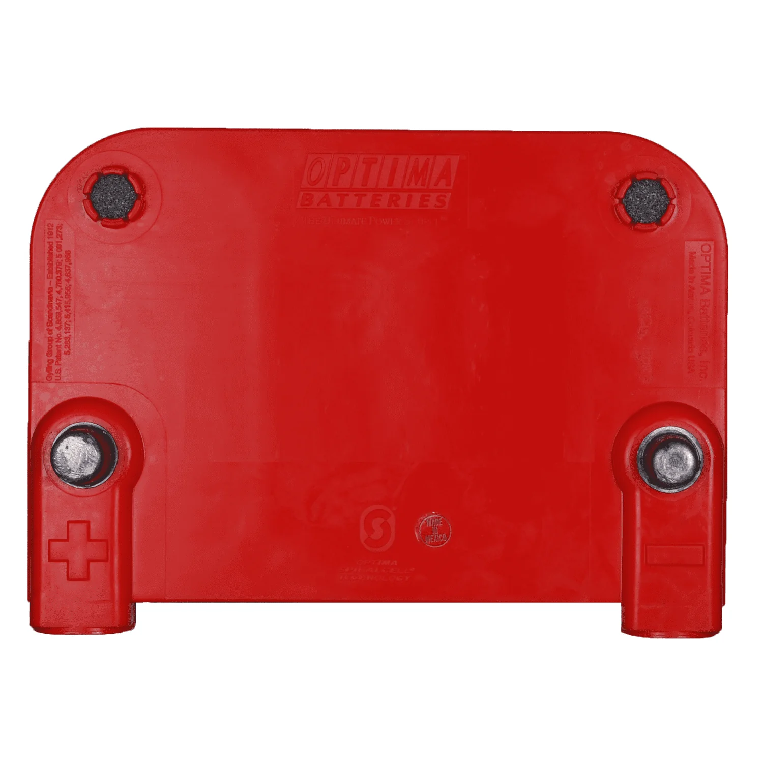 OPTIMA RedTop AGM Spiralcell Automotive Starting Battery, Group Size 75/25, 12 Volt 720 CCA